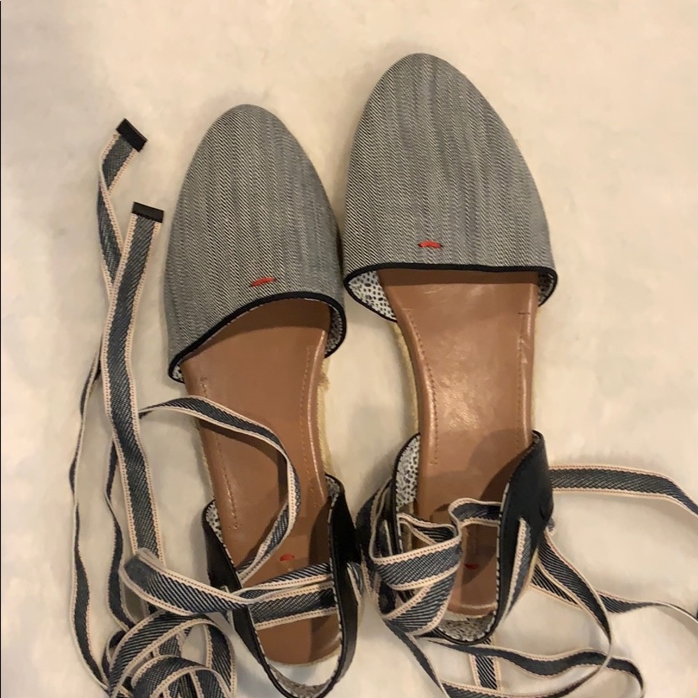 Ellen tie espadrilles size 9